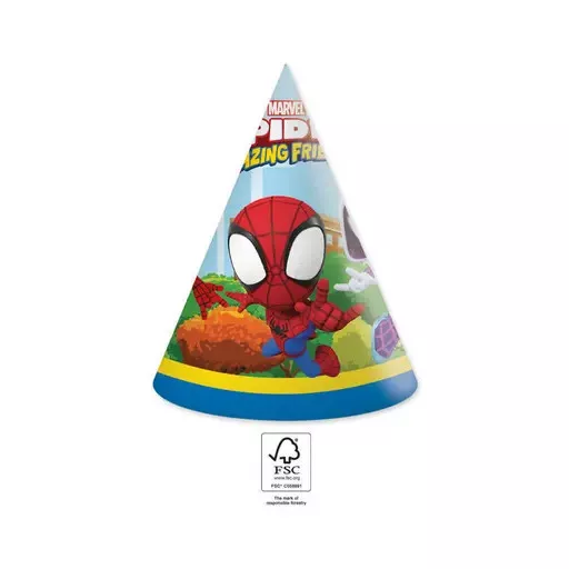 Spidey, Pókember kalap, csákó 6 db-os FSC