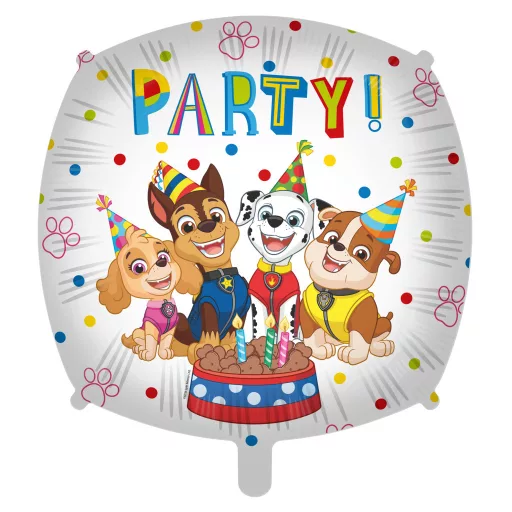 Paw Patrol Dual Faced, Mancs Őrjárat fólia lufi 46 cm