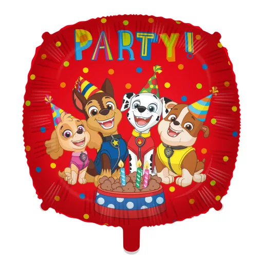 Paw Patrol Dual Faced, Mancs Őrjárat fólia lufi 46 cm