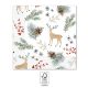 Forest Reindeers, Karácsony szalvéta 20 db-os, 33x33 cm
