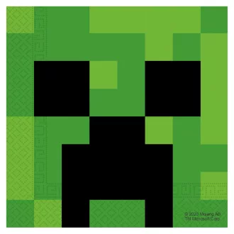 Minecraft szalvéta 20 db-os, 33x33 cm FSC