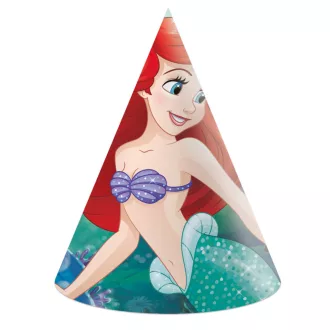 Ariel Curious, Disney Hercegnők, Ariel Parti kalap, csákó 6 db-os