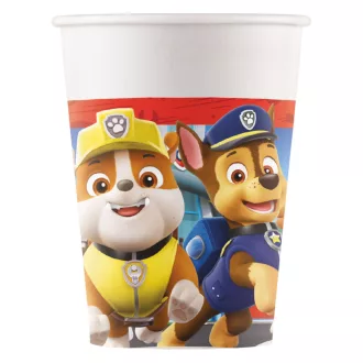   Paw Patrol Rescue Heroes, Mancs Őrjárat papír pohár 8 db-os 200 ml FSC