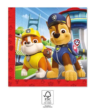 Paw Patrol Rescue Heroes, Mancs Őrjárat szalvéta 20 db-os