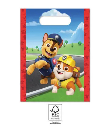 Paw Patrol Rescue Heroes, Mancs Őrjárat papír ajándéktasak 4 db-os