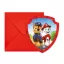 Paw Patrol Rescue Heroes, Mancs Őrjárat Party meghívó 6 db-os FSC