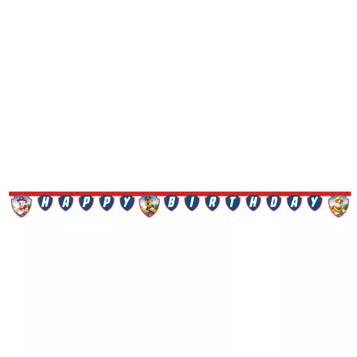 Mancs Őrjárat Rescue Heroes Happy Birthday felirat FSC 2m