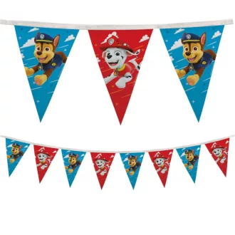 Mancs Őrjárat Rescue Heroes textil zászlófüzér 2,3 m