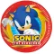 Sonic, a sündisznó Sega papírtányér 8 db-os 20 cm FSC