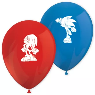 Sonic, a sündisznó Sega léggömb, lufi 8 db-os