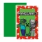 Minecraft Party meghívó 6 db-os FSC