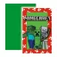 Minecraft Party meghívó 6 db-os FSC