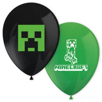Minecraft léggömb, lufi 8 db-os