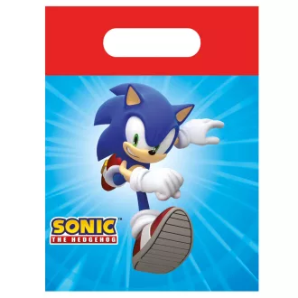 Sonic, a sündisznó Sega papír ajándéktasak 4 db-os