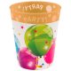 Sparkling Balloons, Lufis pohár, műanyag 250ml