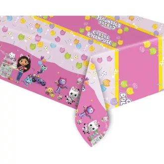   Gabby's Dollhouse, Gabi babaháza műanyag asztalterítő 120x180 cm