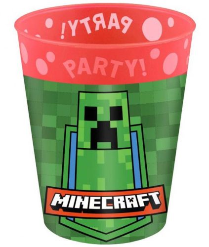 Minecraft pohár, műanyag 250ml