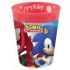 Sonic a sündisznó Sega micro prémium műanyag pohár 250ml