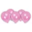 Rózsaszín Metallic Pastel Pink léggömb, lufi 8 db-os