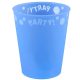 Blue, Kék pohár, műanyag 250ml