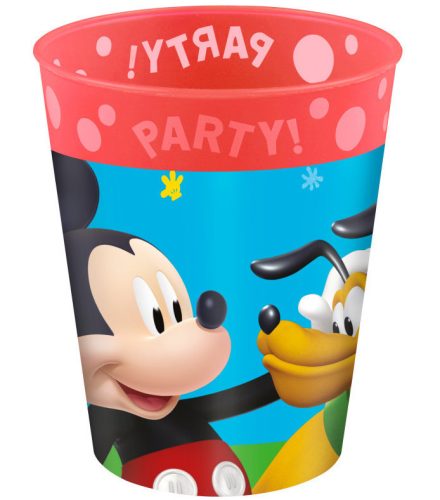 Disney Mickey Rock the House pohár, műanyag 250ml