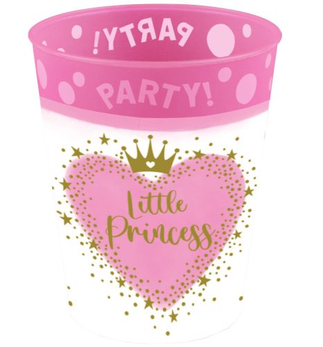 Little Princess, Hercegnő pohár, műanyag 250ml