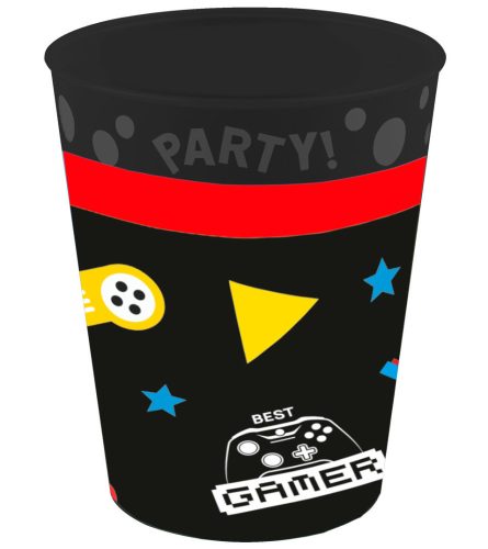 Gaming Party pohár, műanyag 250ml