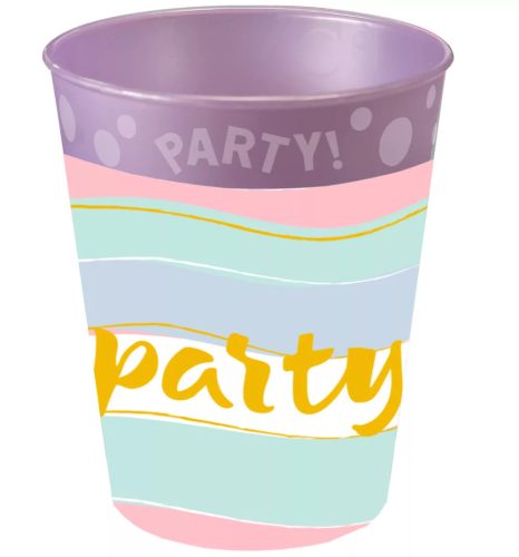 Elegant Party pohár, műanyag 250ml
