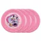Disney Minnie Junior micro prémium műanyag tányér 4 db-os szett 21cm