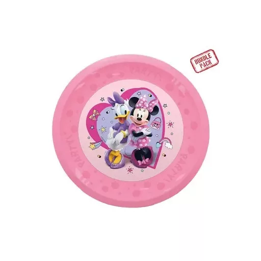 Disney Minnie Junior micro prémium műanyag tányér 4 db-os szett 21cm