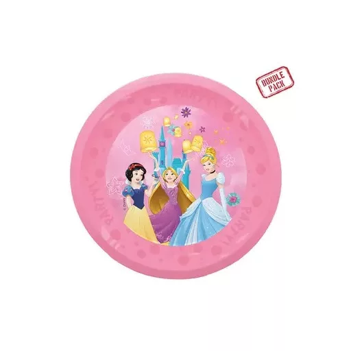 Disney Hercegnők Live Your Story micro prémium műanyag tányér 4 db-os szett 21cm
