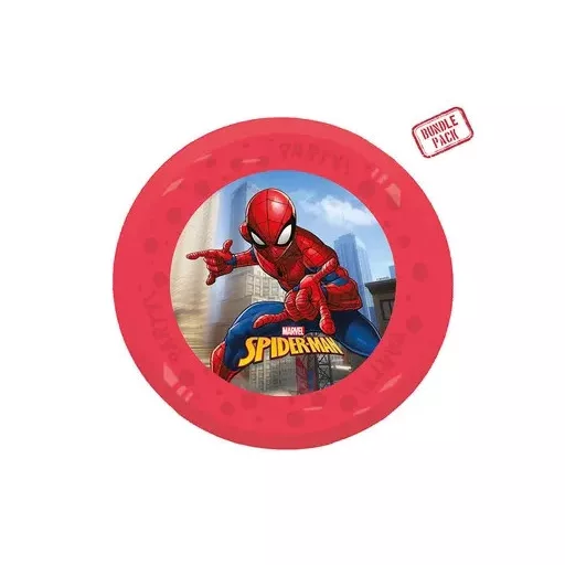 Pókember Crime Fighter micro prémium műanyag tányér 4 db-os szett 21cm