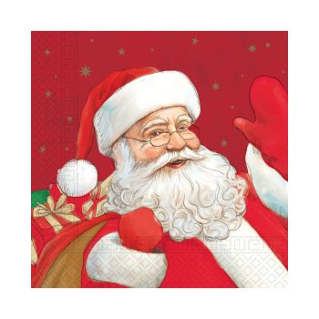 Karácsony Santa Claus szalvéta 20 db-os 33x33 cm FSC