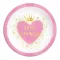 Hercegnők Little Princess papírtányér 8 db-os 23cm FSC