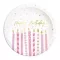 Happy Birthday Candles papírtányér 8 db-os 23cm FSC