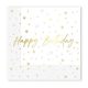 Happy Birthday Candles szalvéta 20 db-os 33x33cm FSC