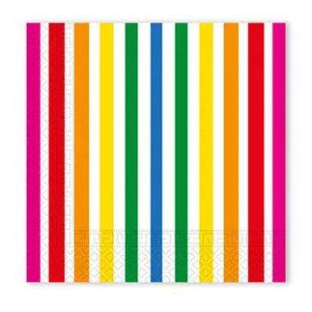 Színes Bright Colors szalvéta 20 db-os 33x33cm FSC