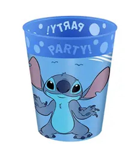 Disney Lilo és Stitch, A csillagkutya Angel micro prémium műanyag pohár 250ml