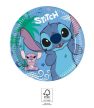 Disney Lilo és Stitch, A csillagkutya Angel papírtányér 8 db-os 20cm FSC