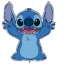 Disney Lilo és Stitch, A csillagkutya Shaped fólia lufi 76x88cm