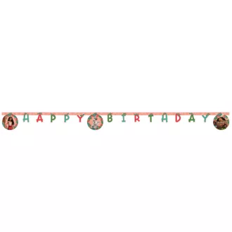 Disney Vaiana Sailing Spirit Happy Birthday felirat FSC 2 m