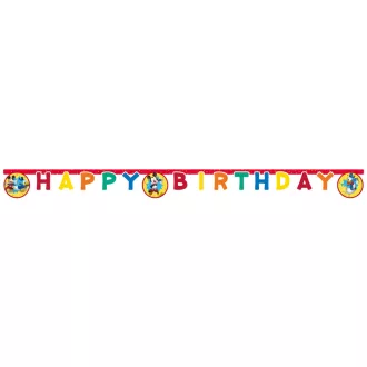Disney Mickey Jump Into Fun Happy Birthday felirat FSC 2 m