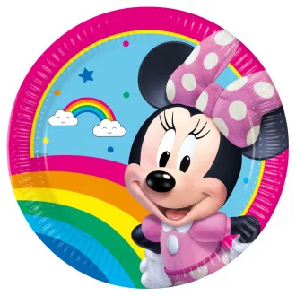 Disney Minnie Makes Me Smile papírtányér 8 db-os 23cm FSC