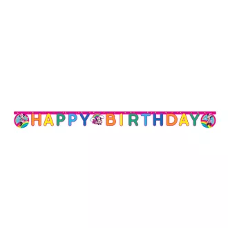 Disney Minnie Makes Me Smile Happy Birthday felirat FSC 2 m