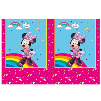 Disney Minnie Makes Me Smile műanyag asztalterítő 120x180cm