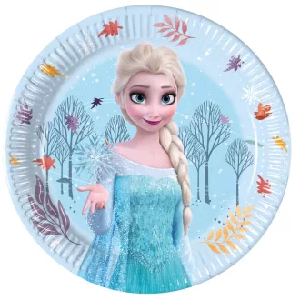 Disney Jégvarázs Idyllic Wonder papírtányér 8 db-os 20cm FSC