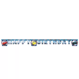   Disney Verdák Victory Is Mine Happy Birthday felirat FSC 2 m