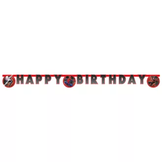 Pókember World of Webs Happy Birthday felirat FSC 2 m