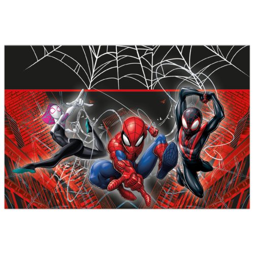 Pókember World of Webs műanyag asztalterítő 120x180cm