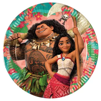 Disney Vaiana Sailing Spirit papírtányér 8 db-os 20cm FSC